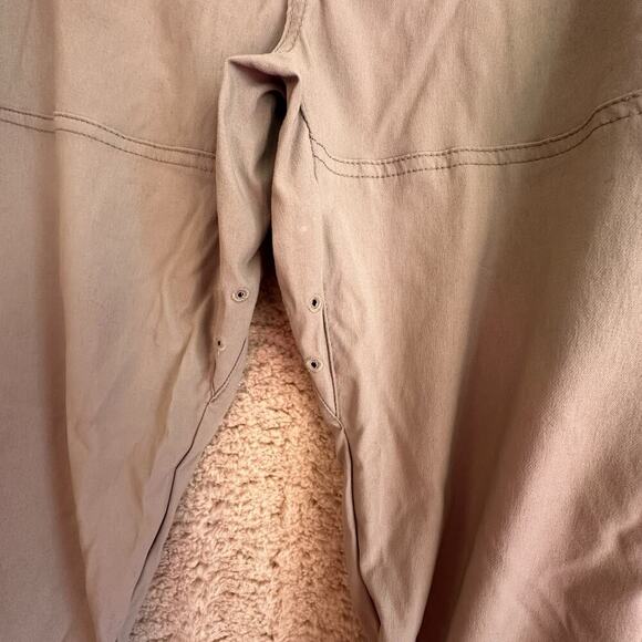 PrAna Breathe Hemp Chino Pants Mens Sz L Tan Hiking Gorpcore Tactical 35x30‎ - Picture 11 of 14